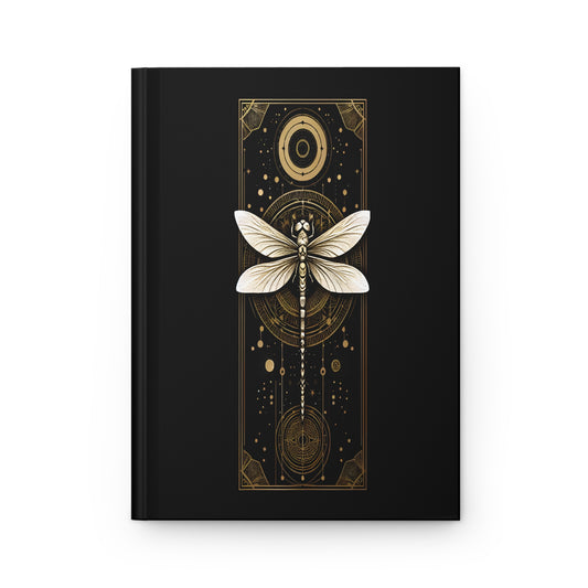 Dragonfly Design Hardcover Journal