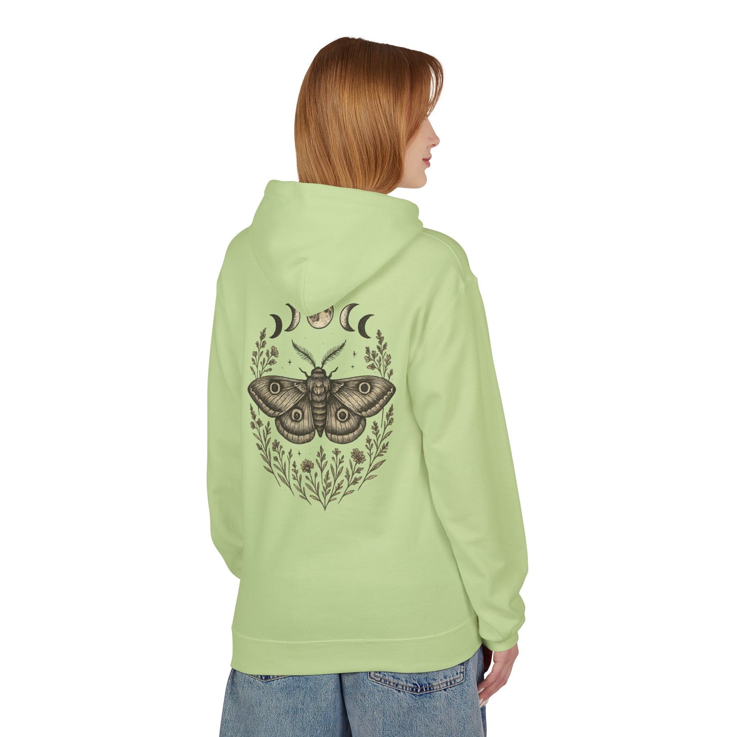 Mystical Moth Hoodie Unisex