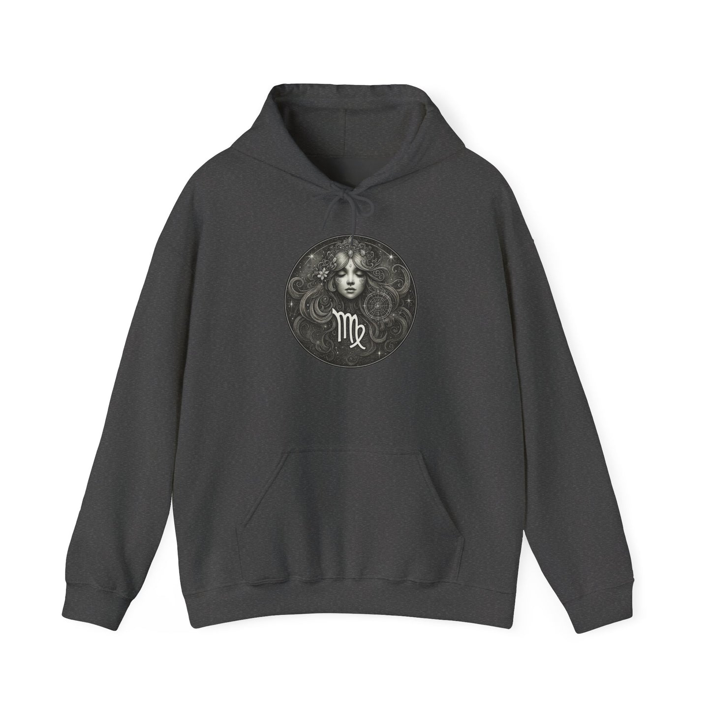Virgo Zodiac Unisex Fleece Hoodie