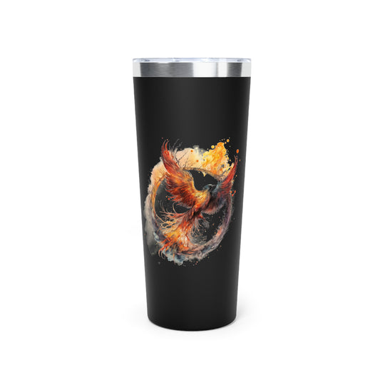 Phoenix in Flight Copper Insulated Tumbler 22oz