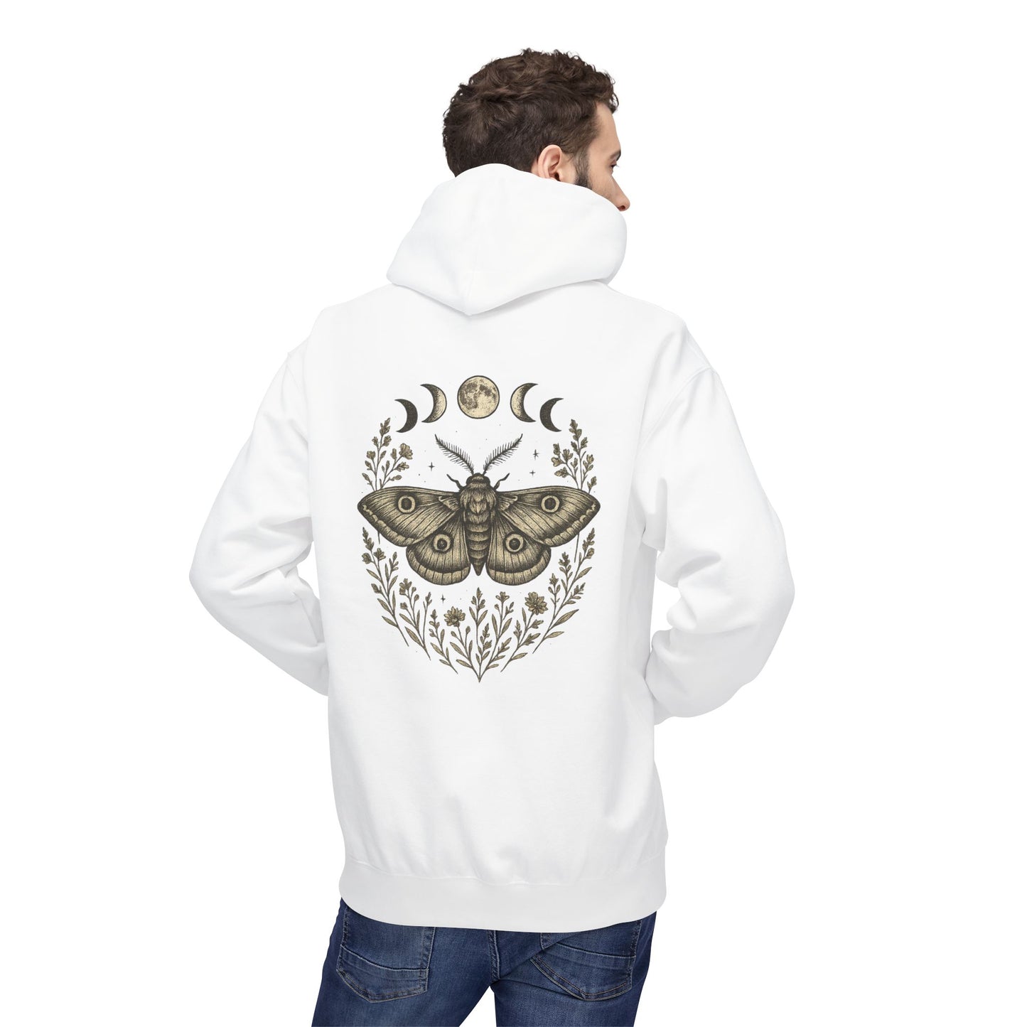 Mystical Moth Hoodie Unisex