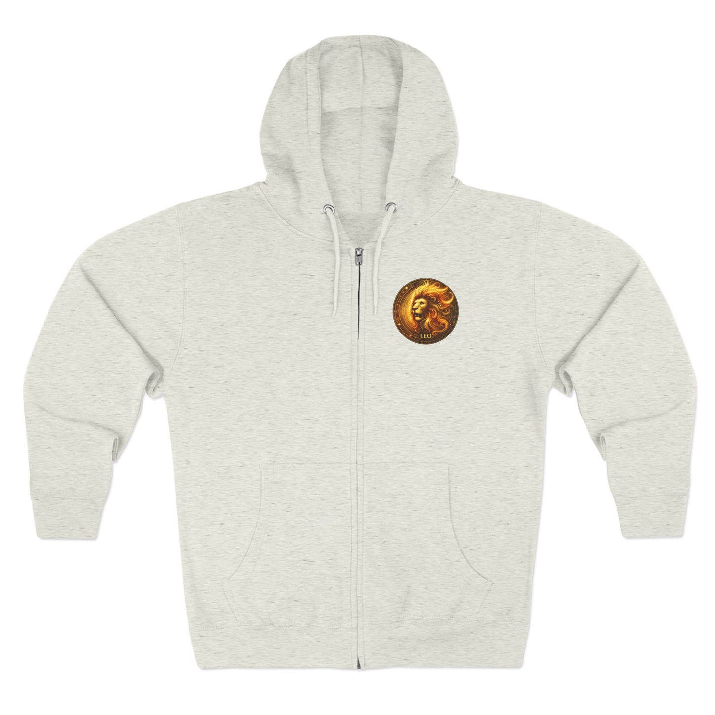 Leo Unisex Zip Hoodie