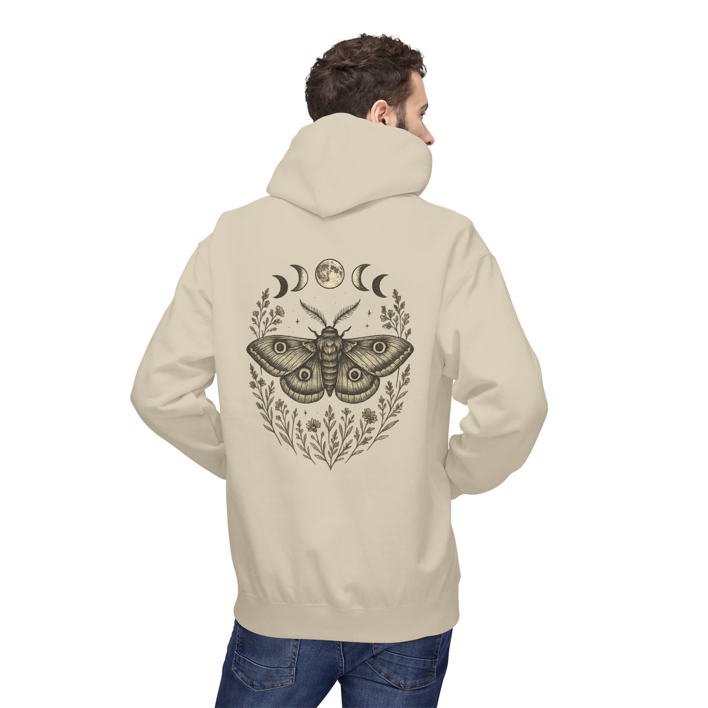 Mystical Moth Hoodie Unisex