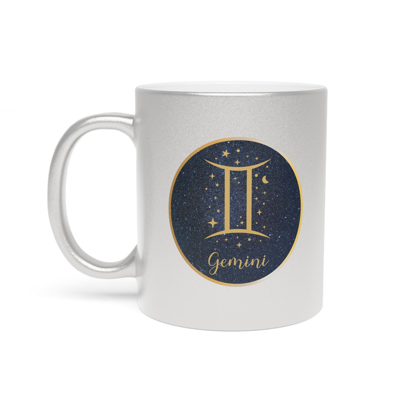 Gemini 11oz Metallic Mug