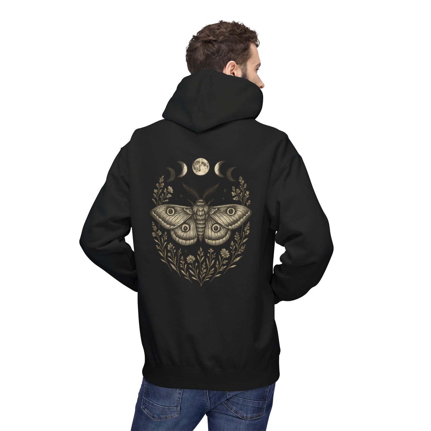 Mystical Moth Hoodie Unisex