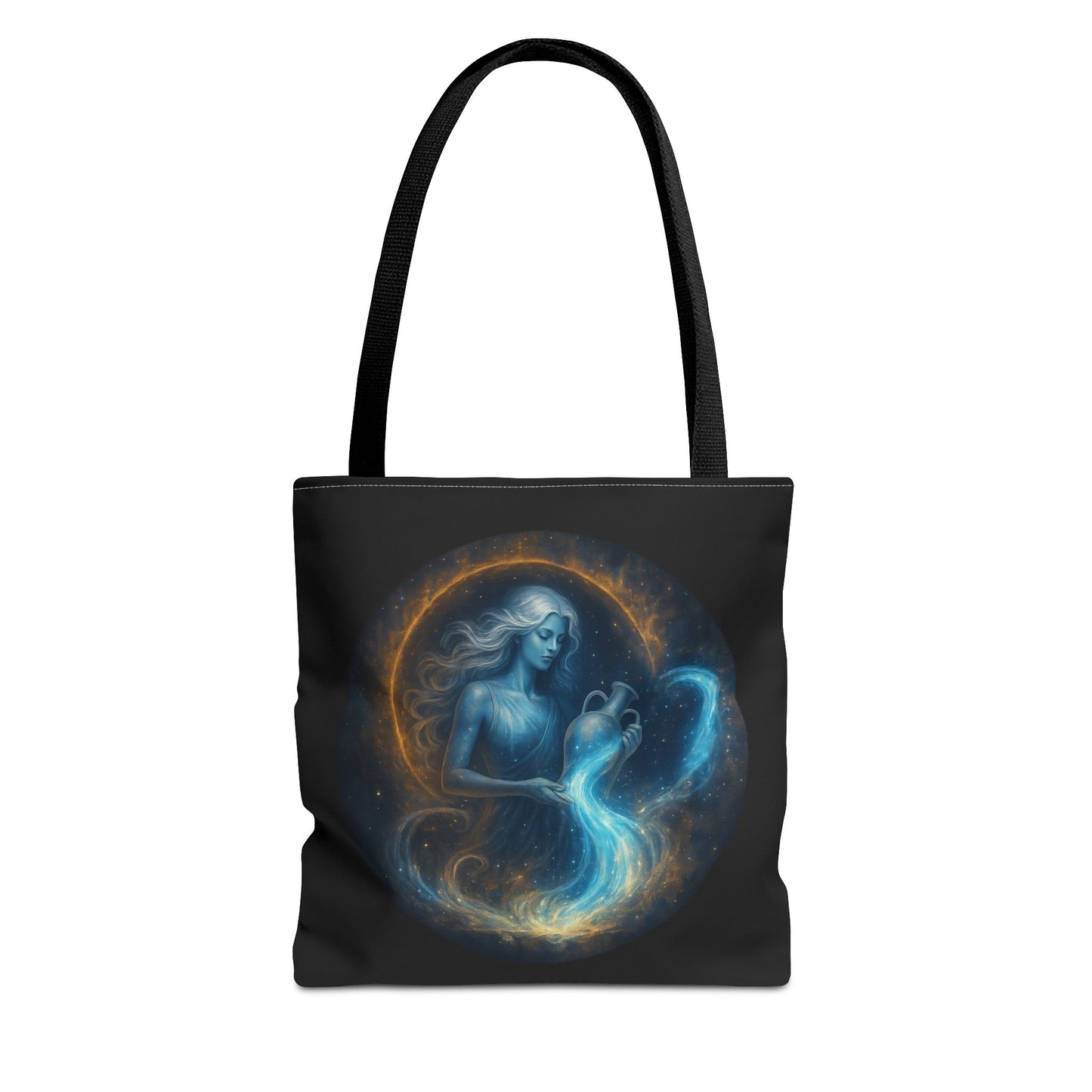 Aquarius Zodiac Tote Bag