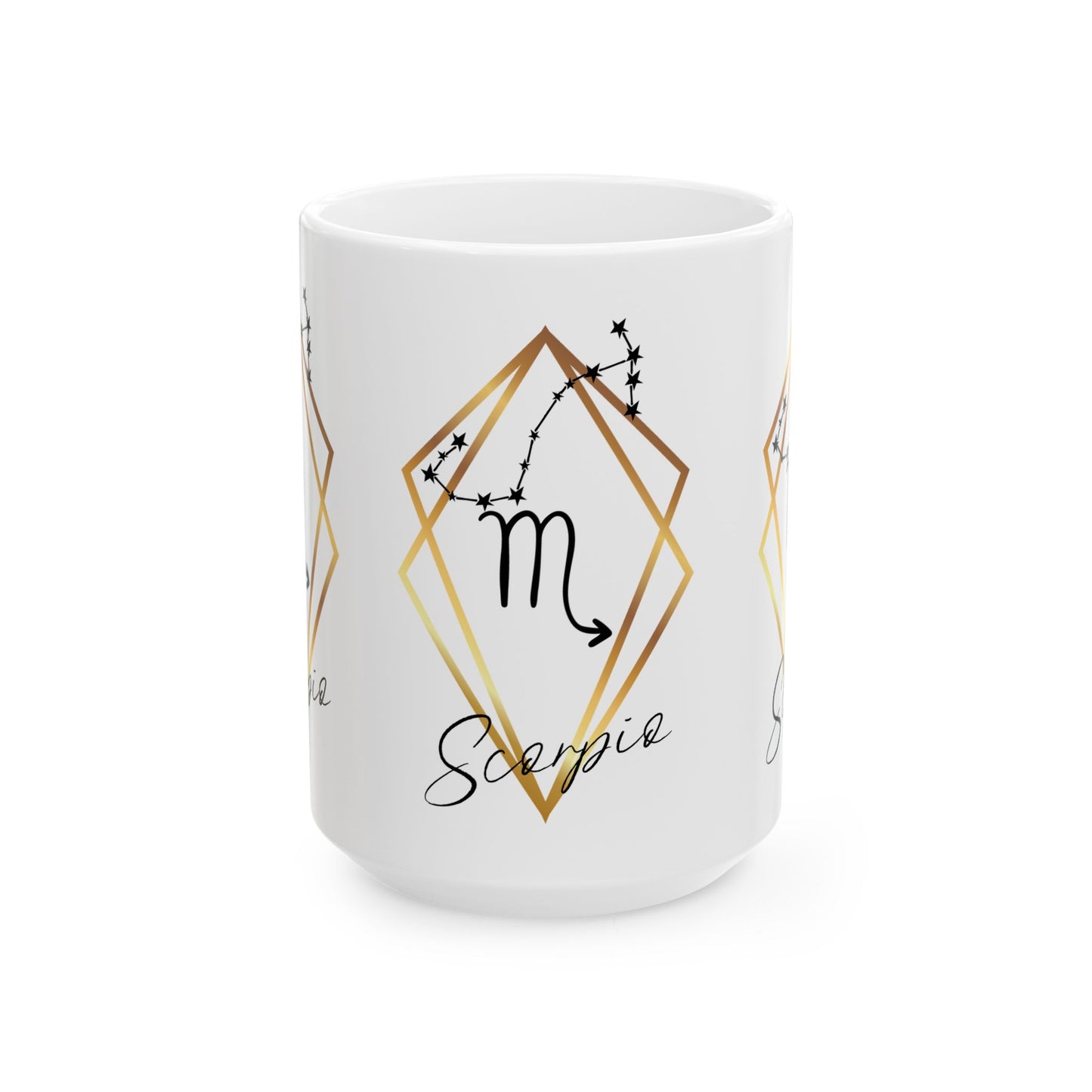 Scorpio Constellation Ceramic Coffee Cup 15oz