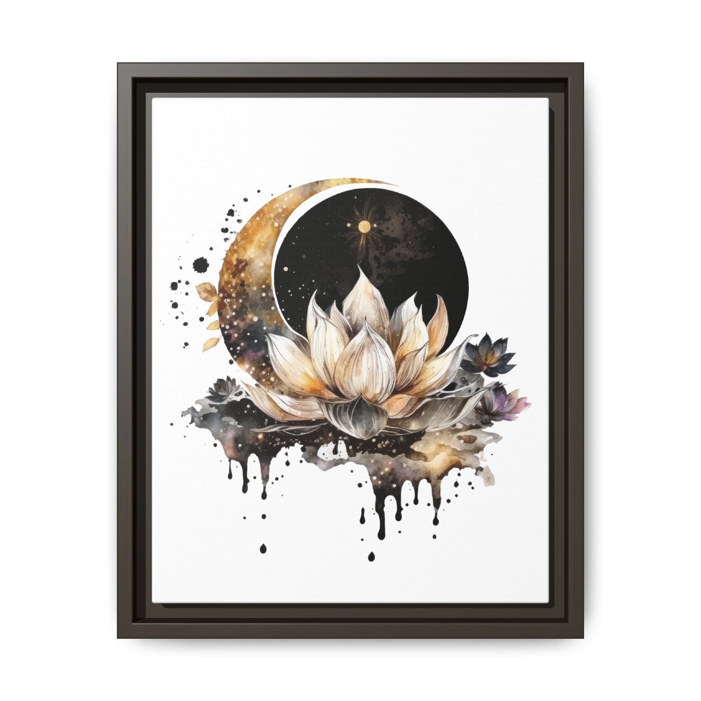 Lotus Moon Art Print 11x14
