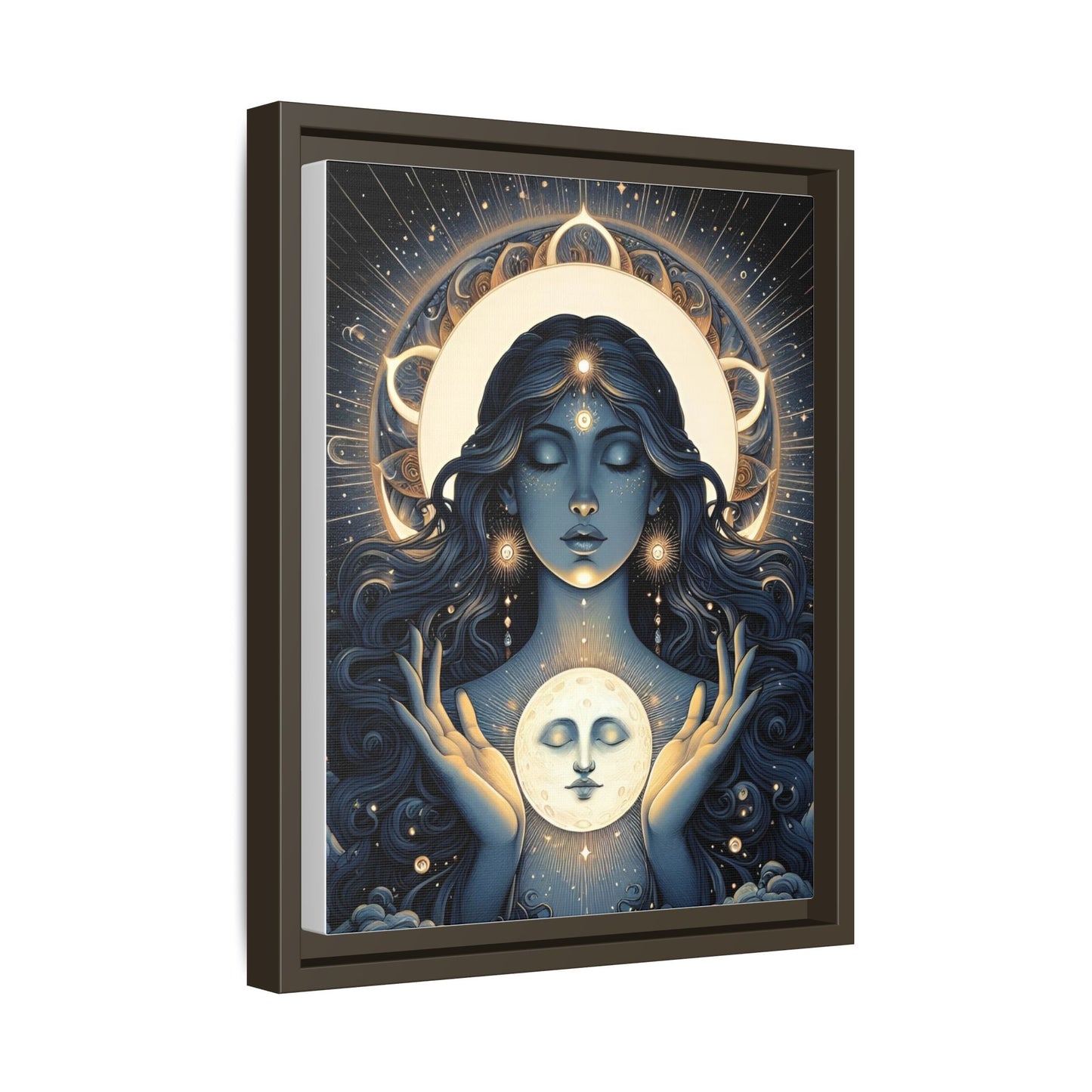 Celestial Goddess Canvas Wall Art 11x14