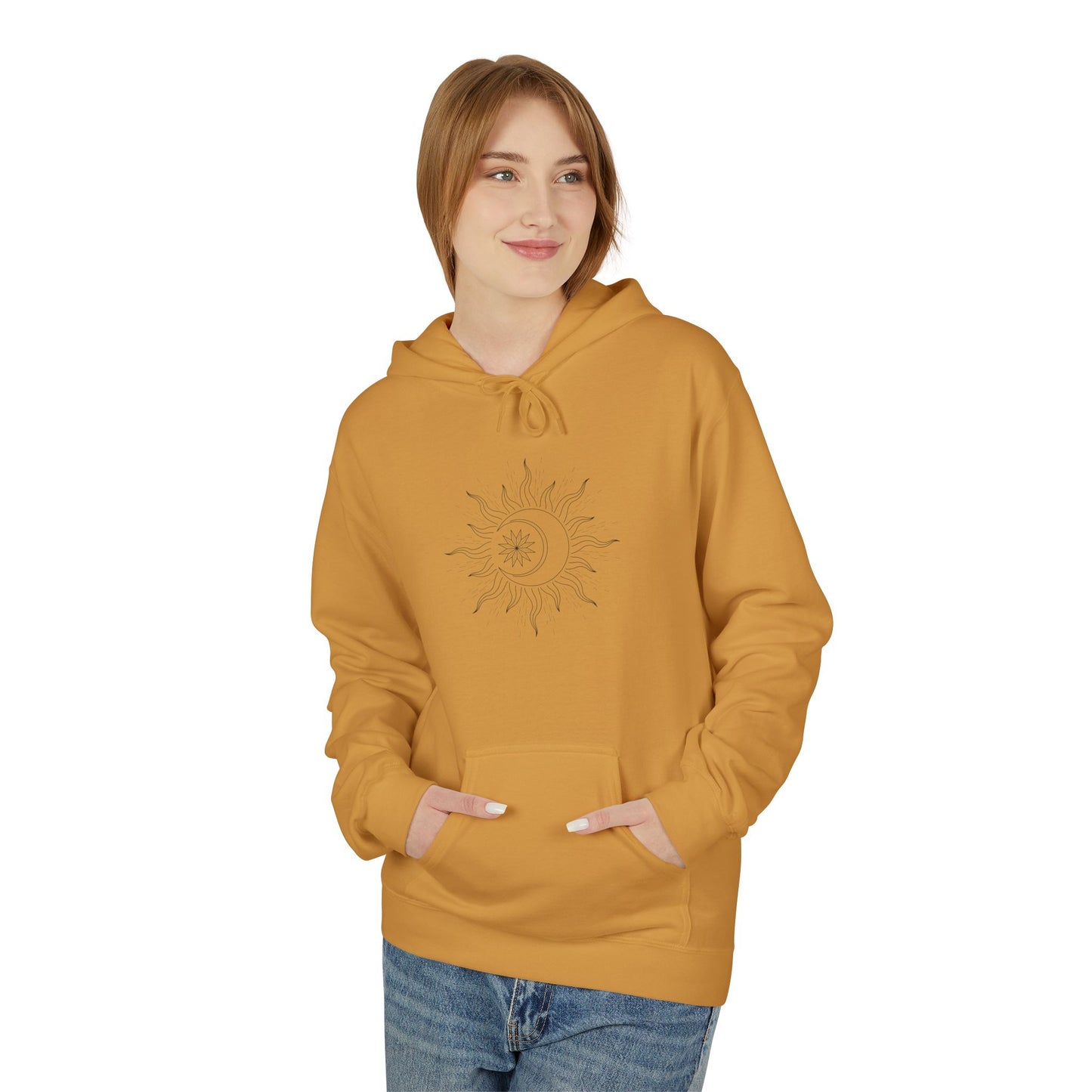 Sunshine Graphic Unisex Fleece Hoodie