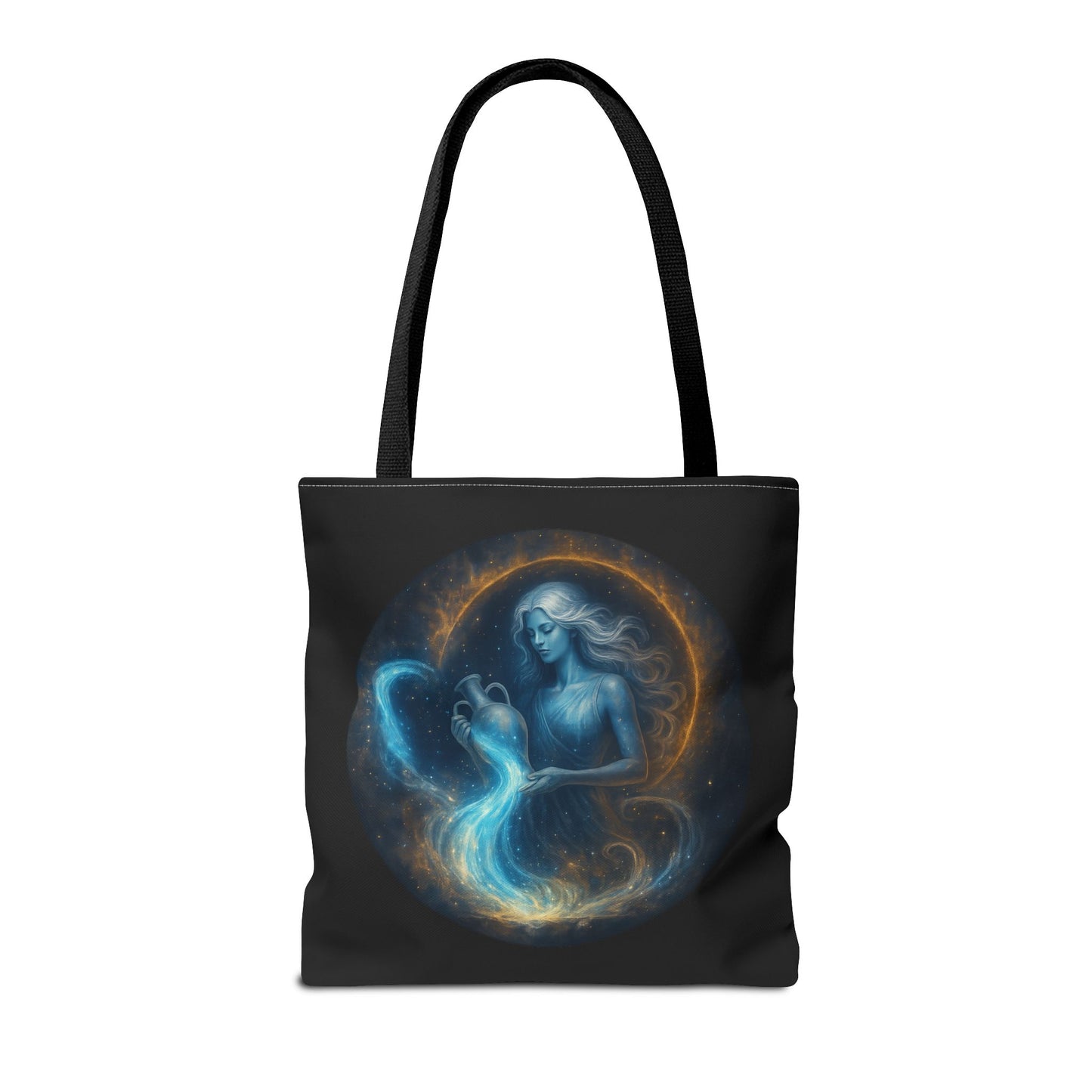 Aquarius Zodiac Tote Bag