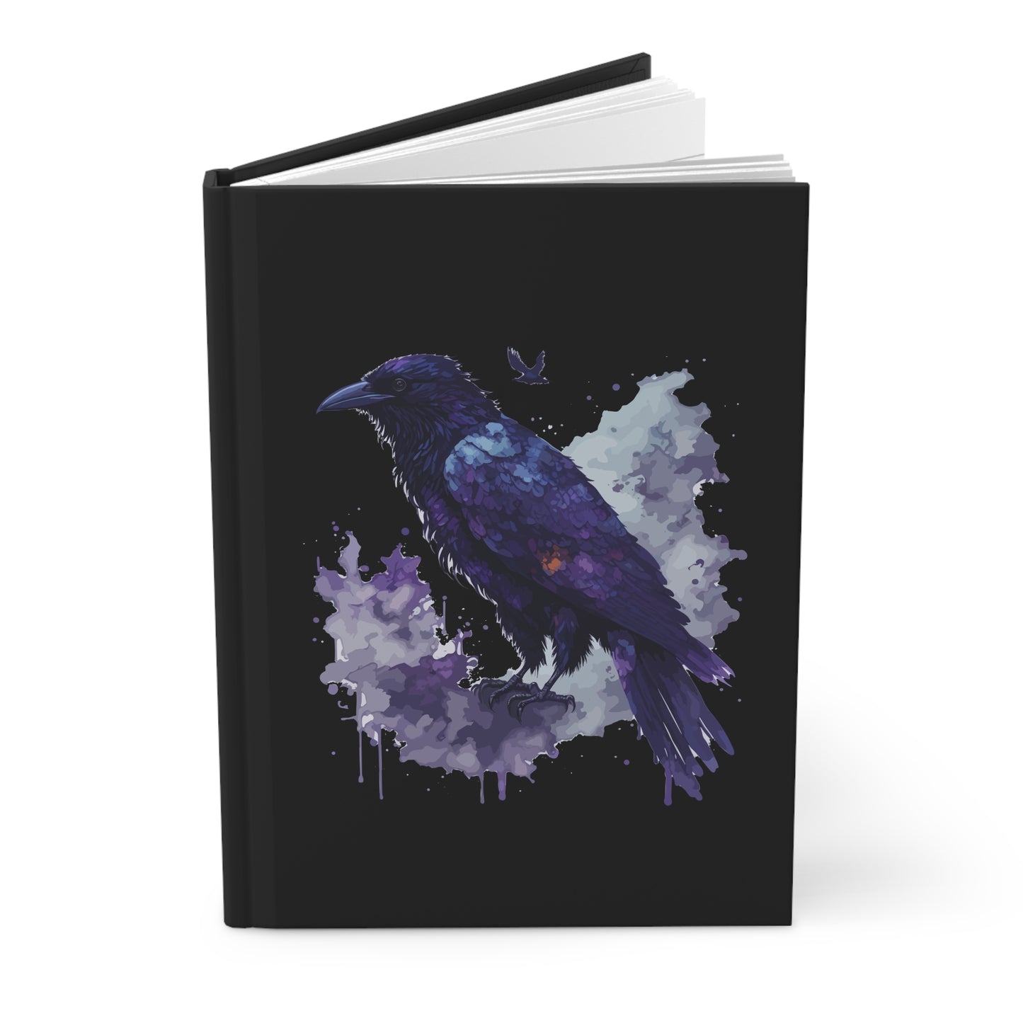 Mystical Raven Hardcover Journal