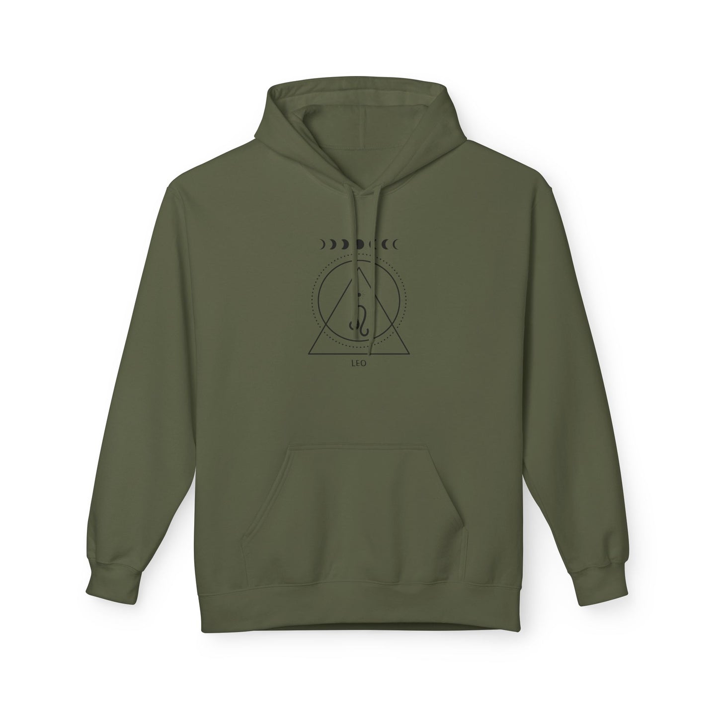 Leo Unisex Fleece Hoodie