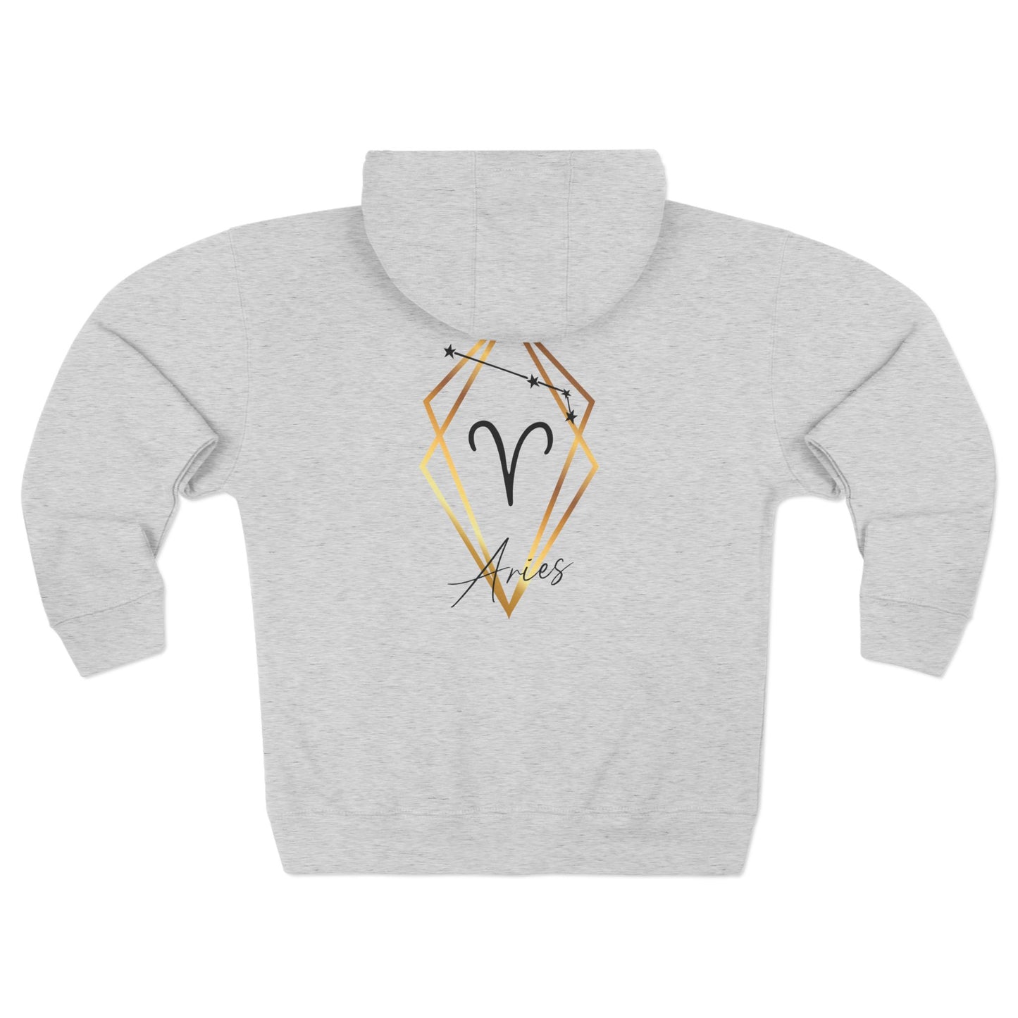 Aries Unisex Zip Hoodie