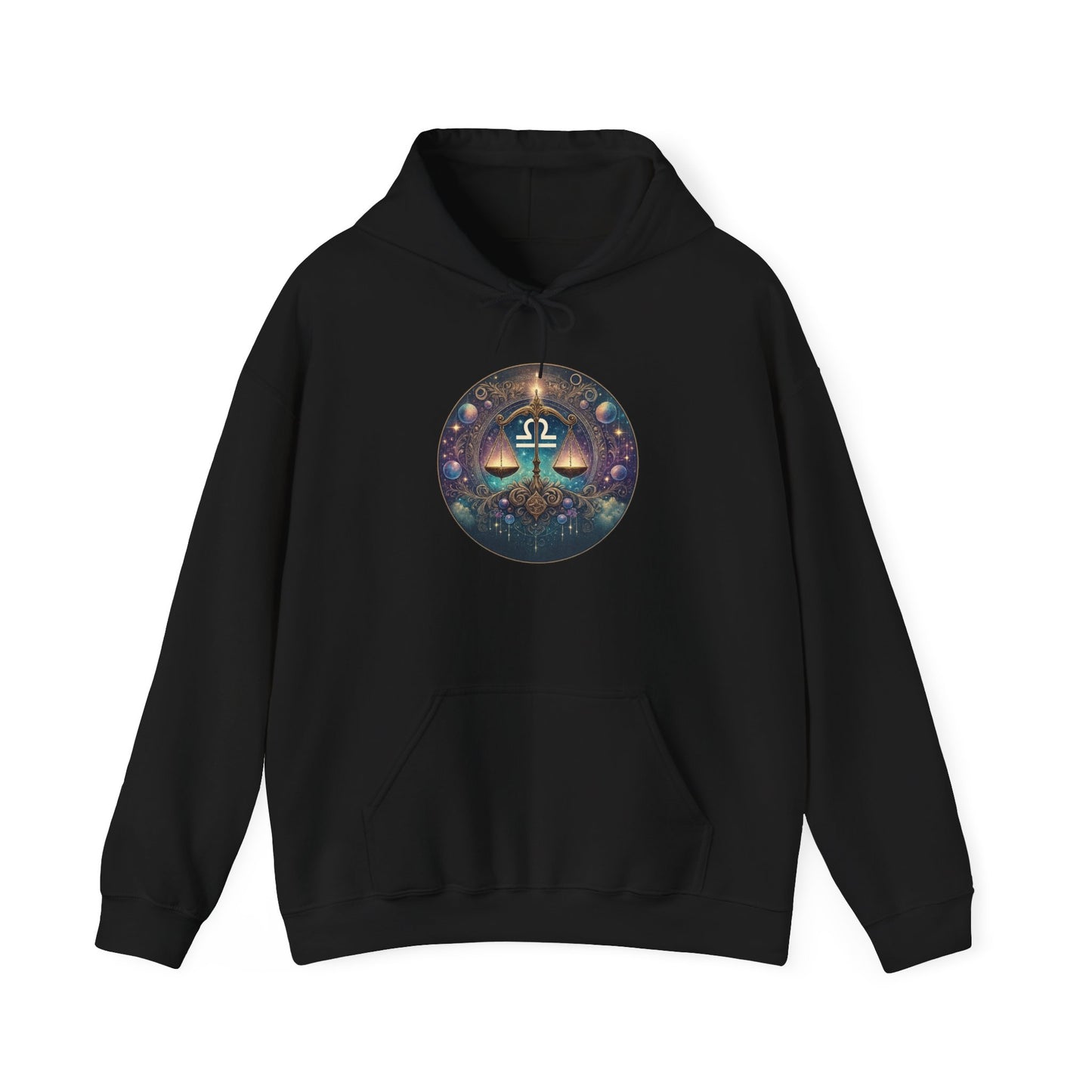 Libra Zodiac Unisex Fleece Hoodie
