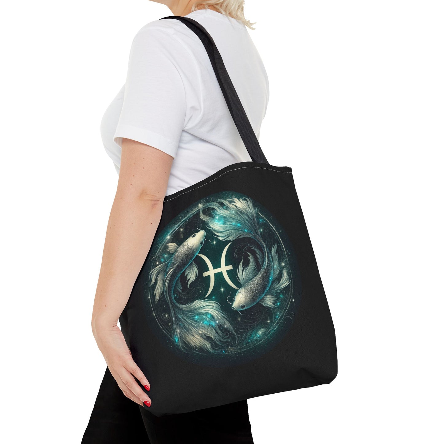 Pisces Zodiac Tote Bag