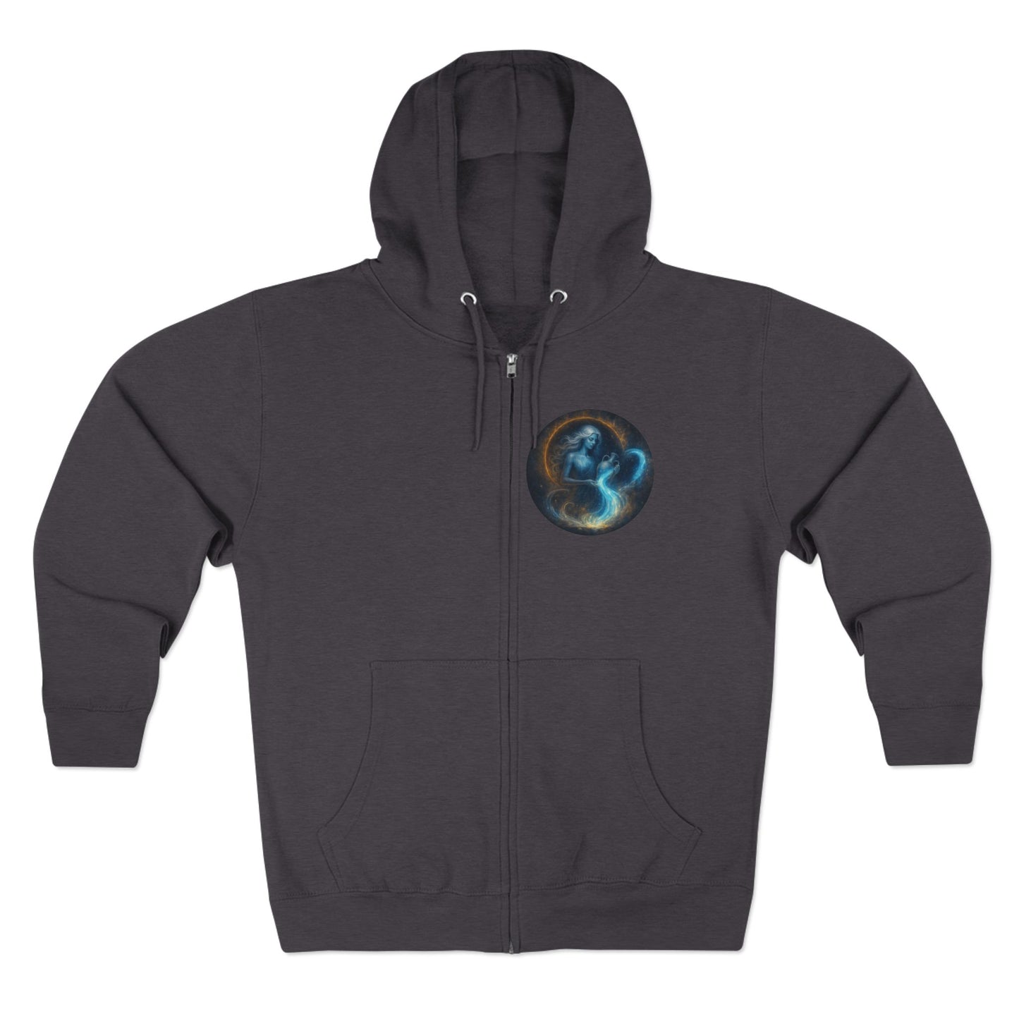 Aquarius Unisex Zip Hoodie
