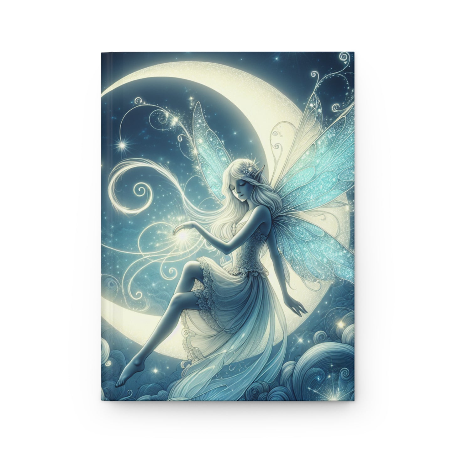 Moonlit Fairy Hardcover Journal