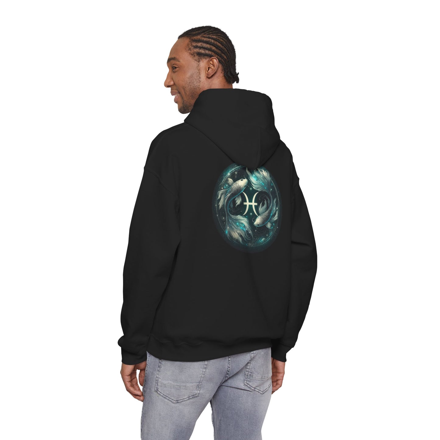 Pisces Zodiac Unisex Fleece Hoodie