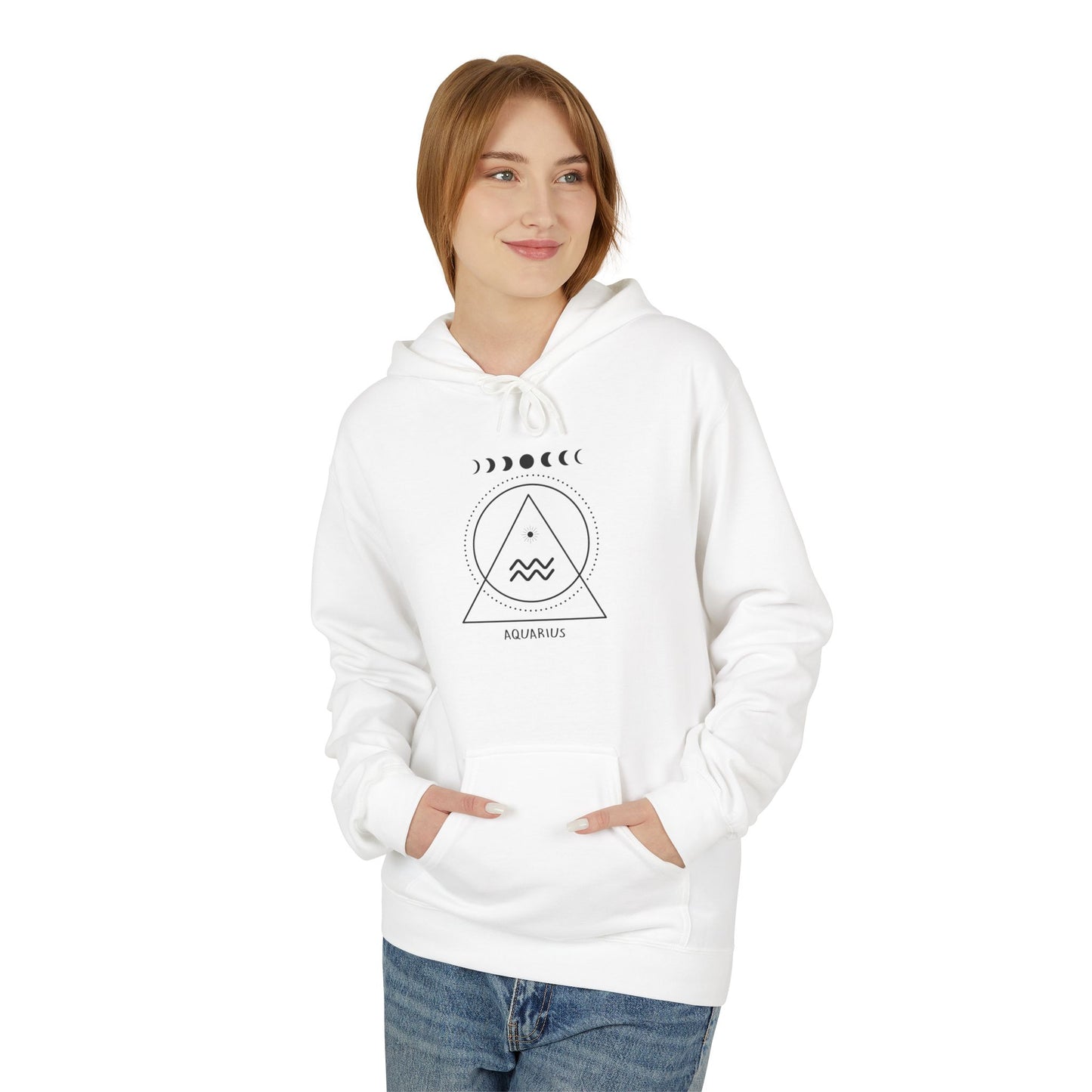 Aquarius Unisex Fleece Hoodie