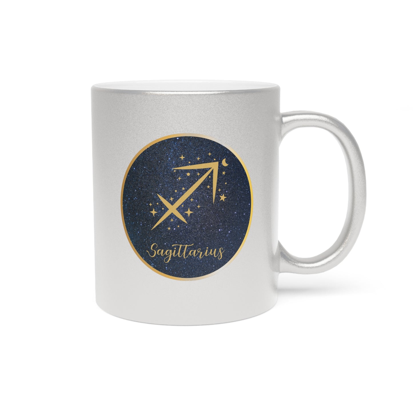 Sagittarius 11oz Metallic Mug
