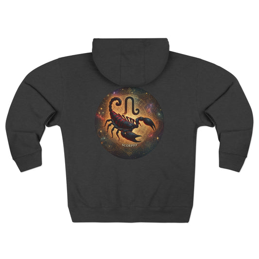 Scorpio Unisex Zip Hoodie