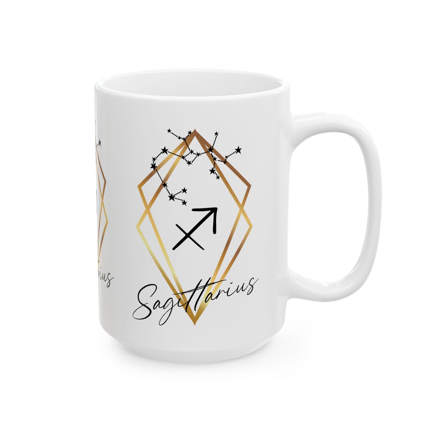 Sagittarius Constellation Ceramic Coffee Cup 15oz