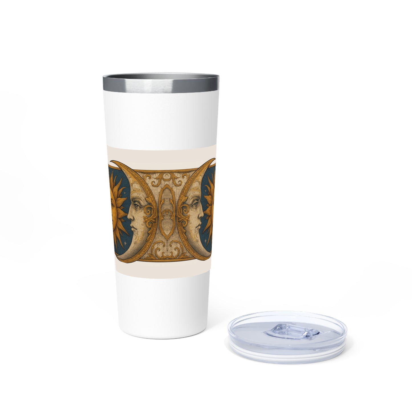 Celestial Sun & Moon Copper Insulated Tumbler