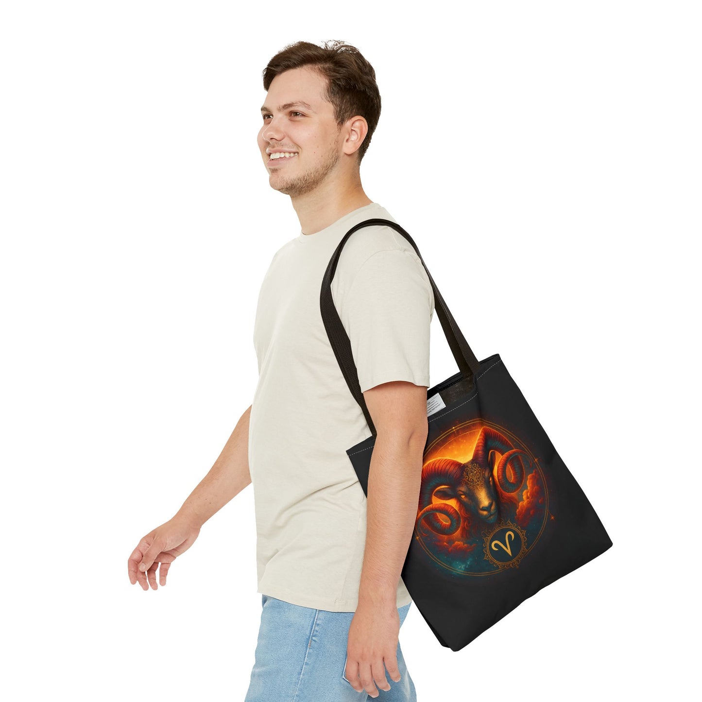 Aries Zodiac Tote Bag