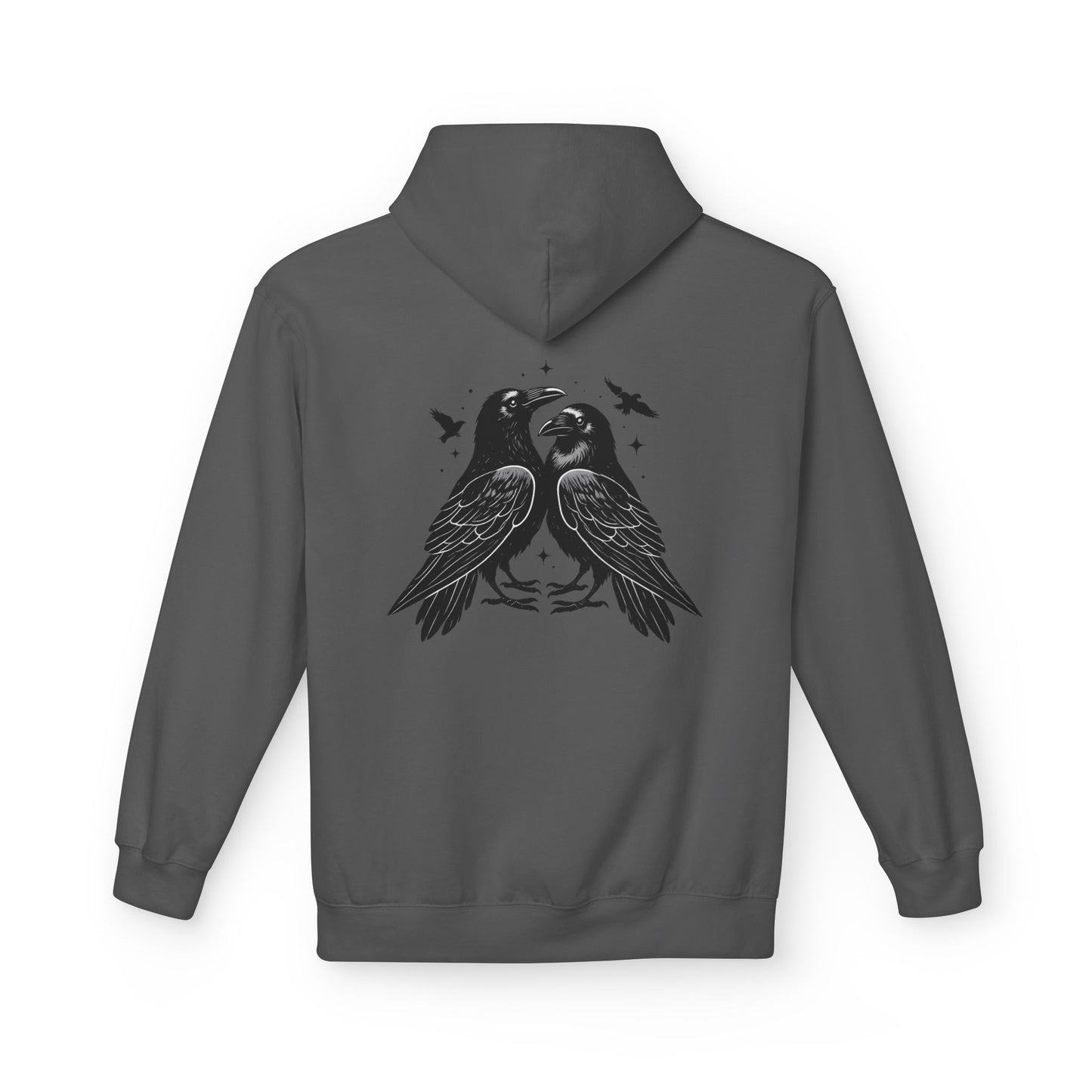 Raven Love Unisex Fleece Pullover