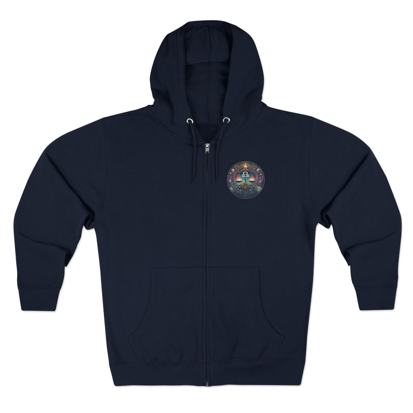 Libra Unisex Zip Hoodie