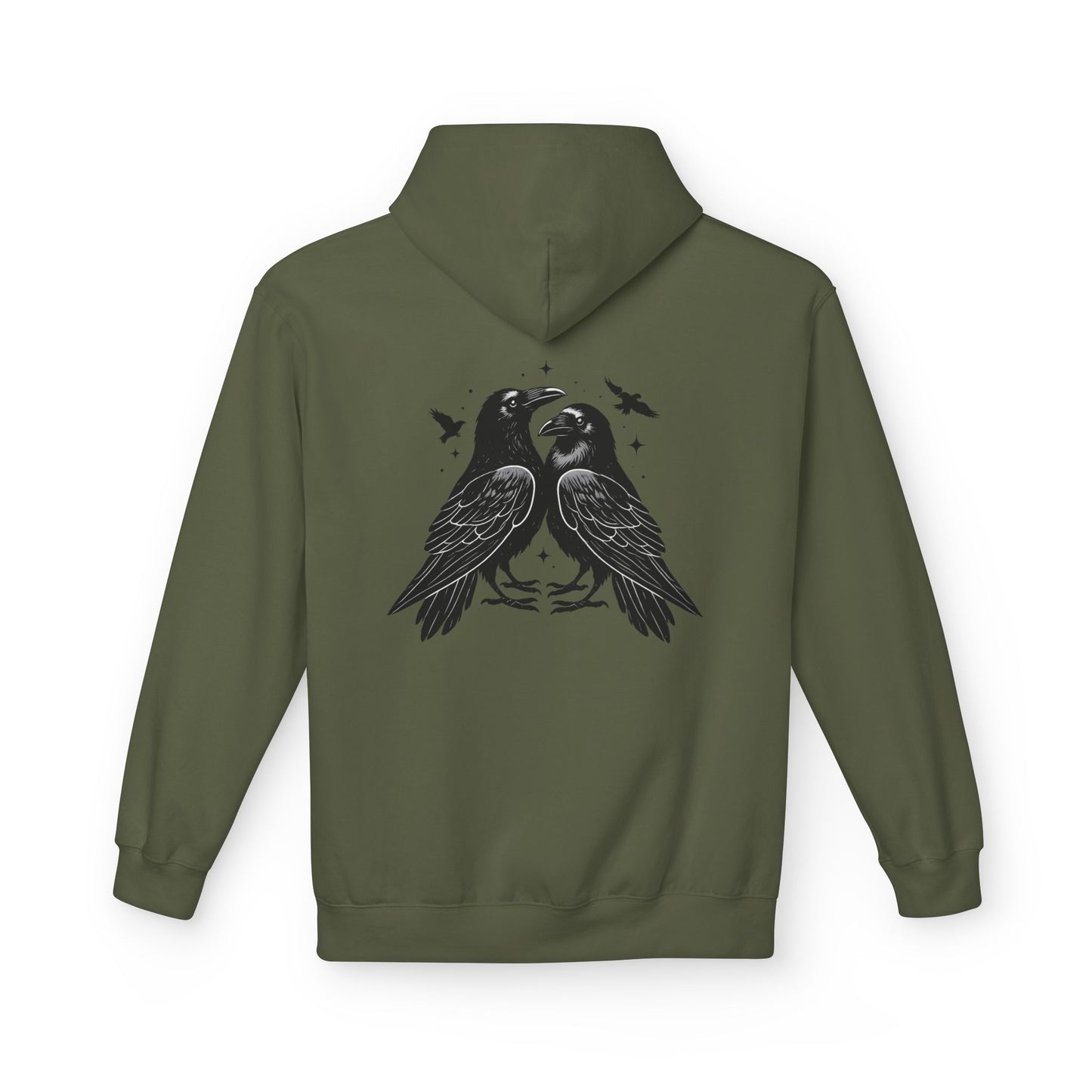 Raven Love Unisex Fleece Pullover