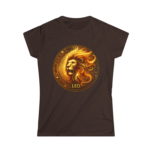 Leo Zodiac Women's Soft Style Tee