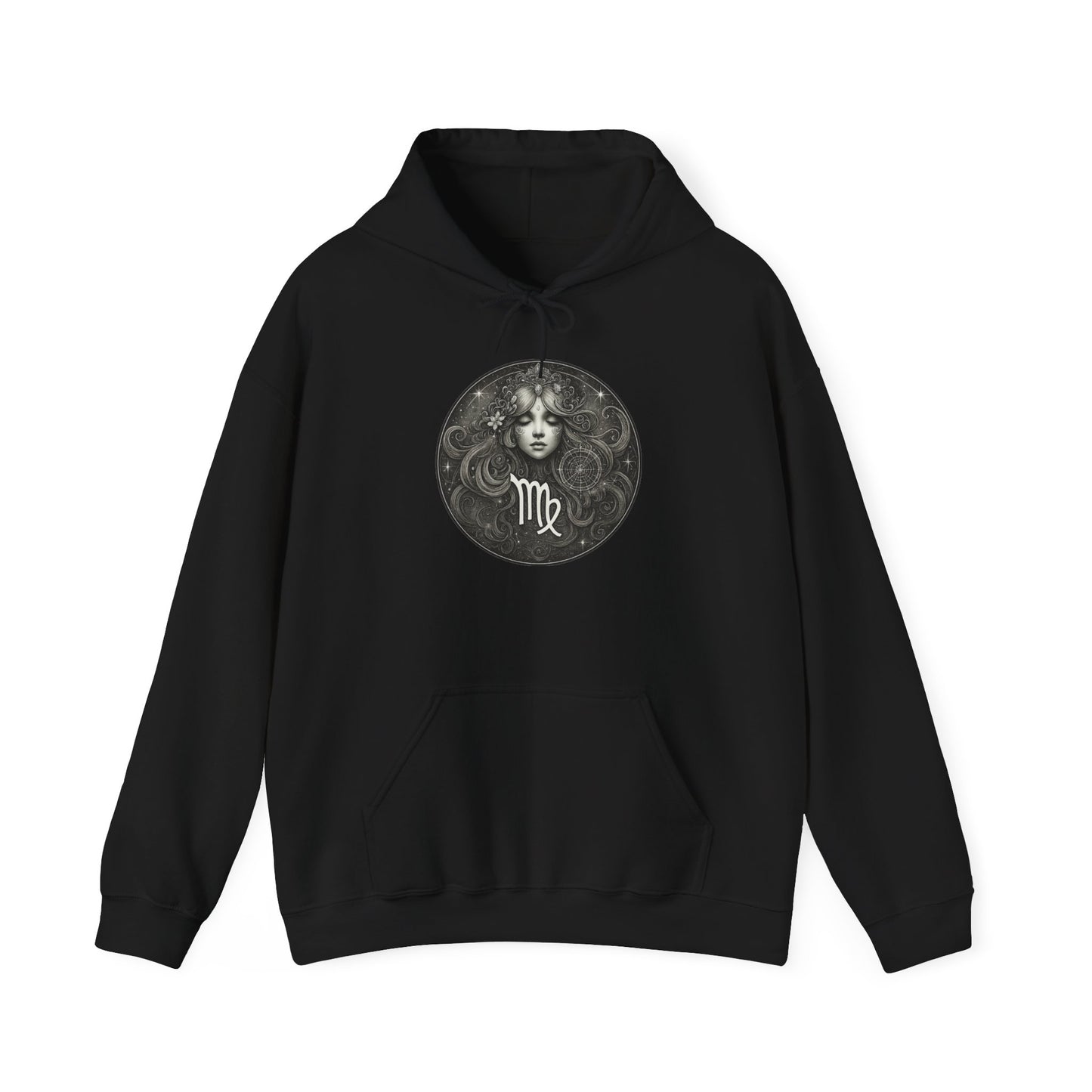Virgo Zodiac Unisex Fleece Hoodie