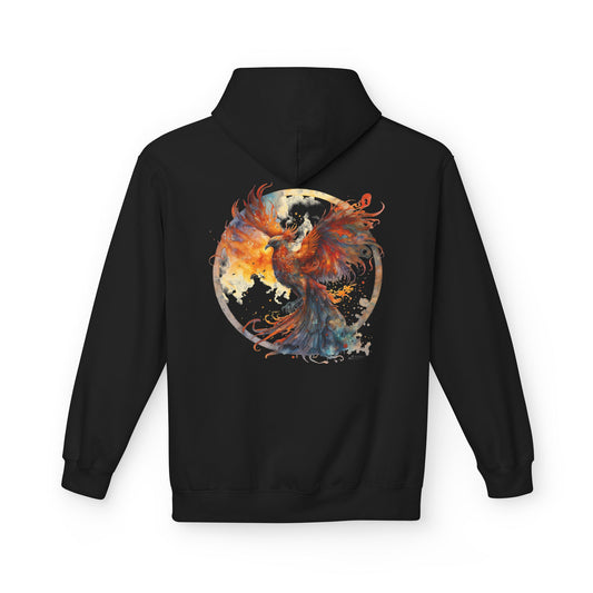 Phoenix Spirit Unisex Fleece Hoodie