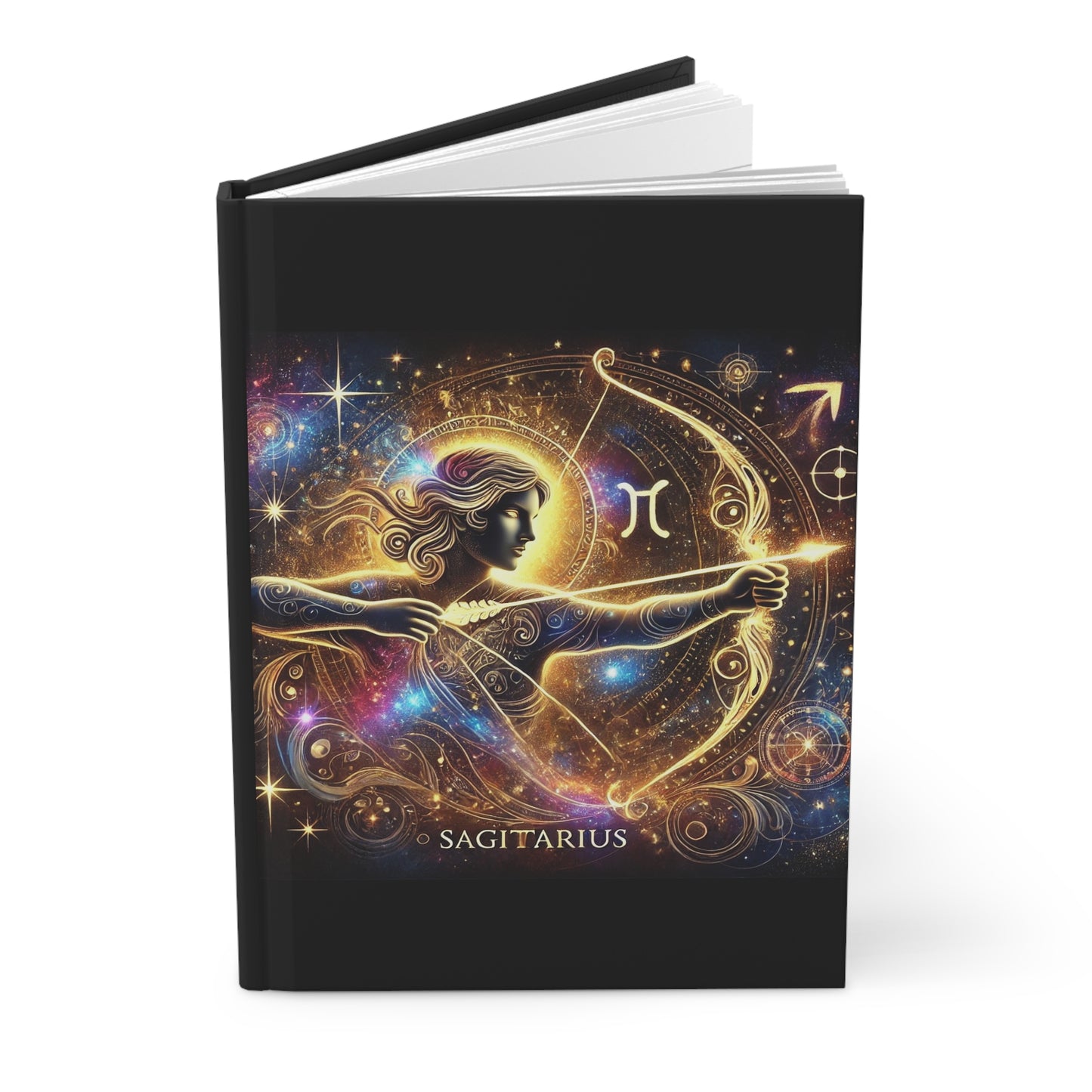 Sagittarius Zodiac Hardcover Journal