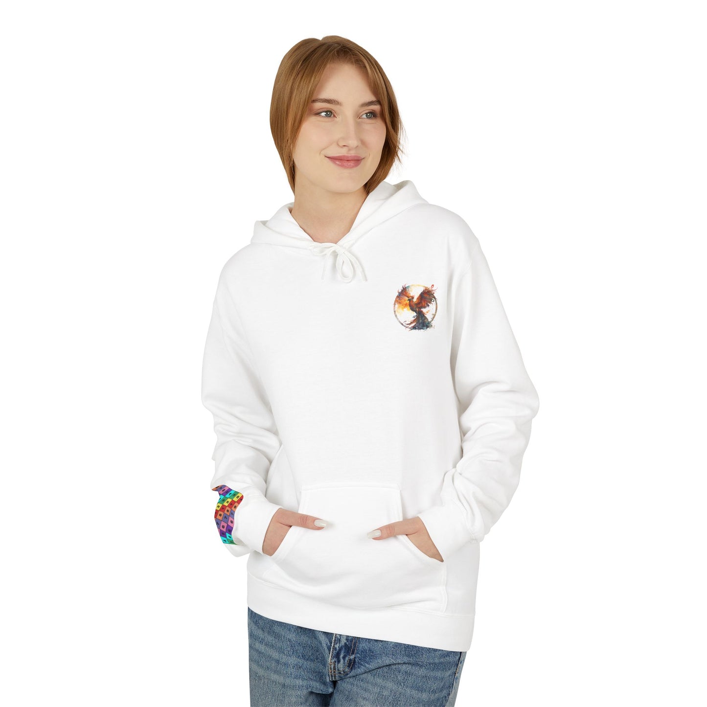 Phoenix Spirit Unisex Fleece Hoodie