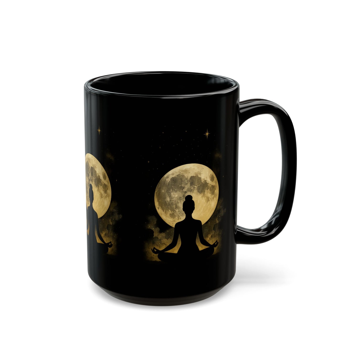 Meditative Moon Mug 15oz
