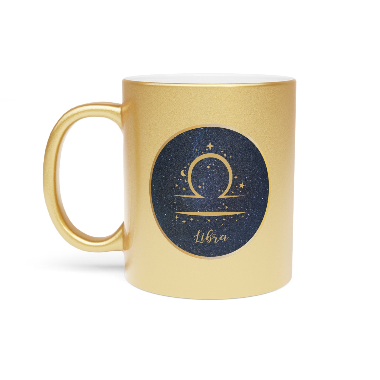 Libra 11oz Metallic Mug