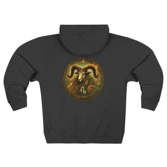 Capricorn Unisex Zip Hoodie