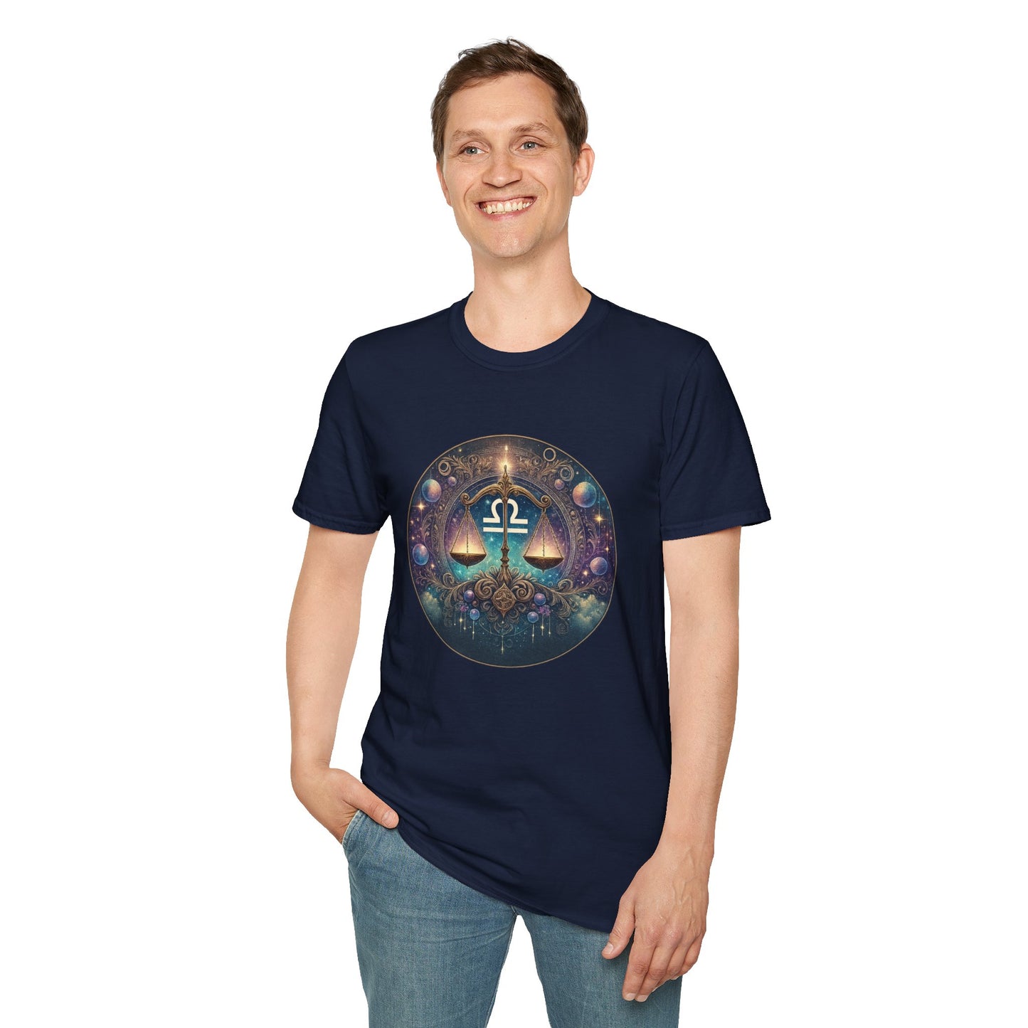 Libra Graphic Tee - Unisex Softstyle T-Shirt