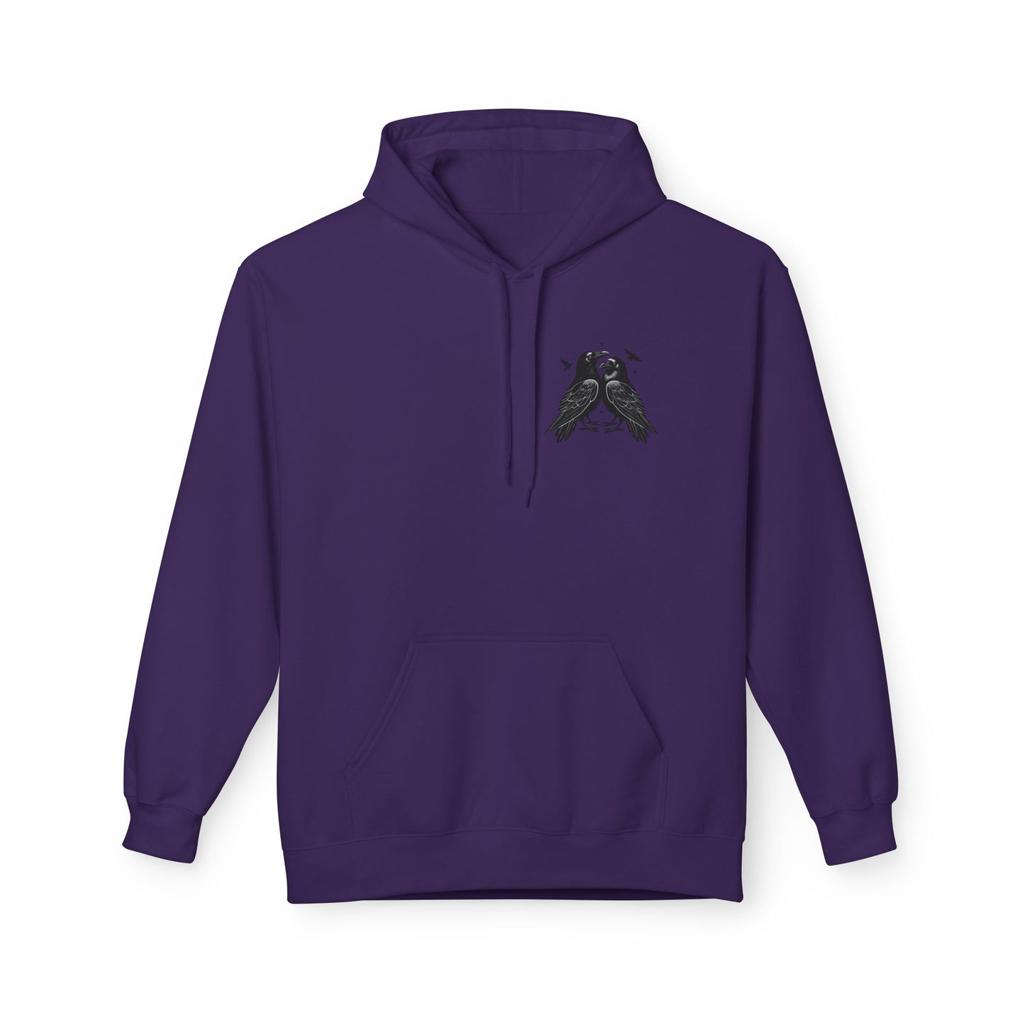 Raven Love Unisex Fleece Pullover