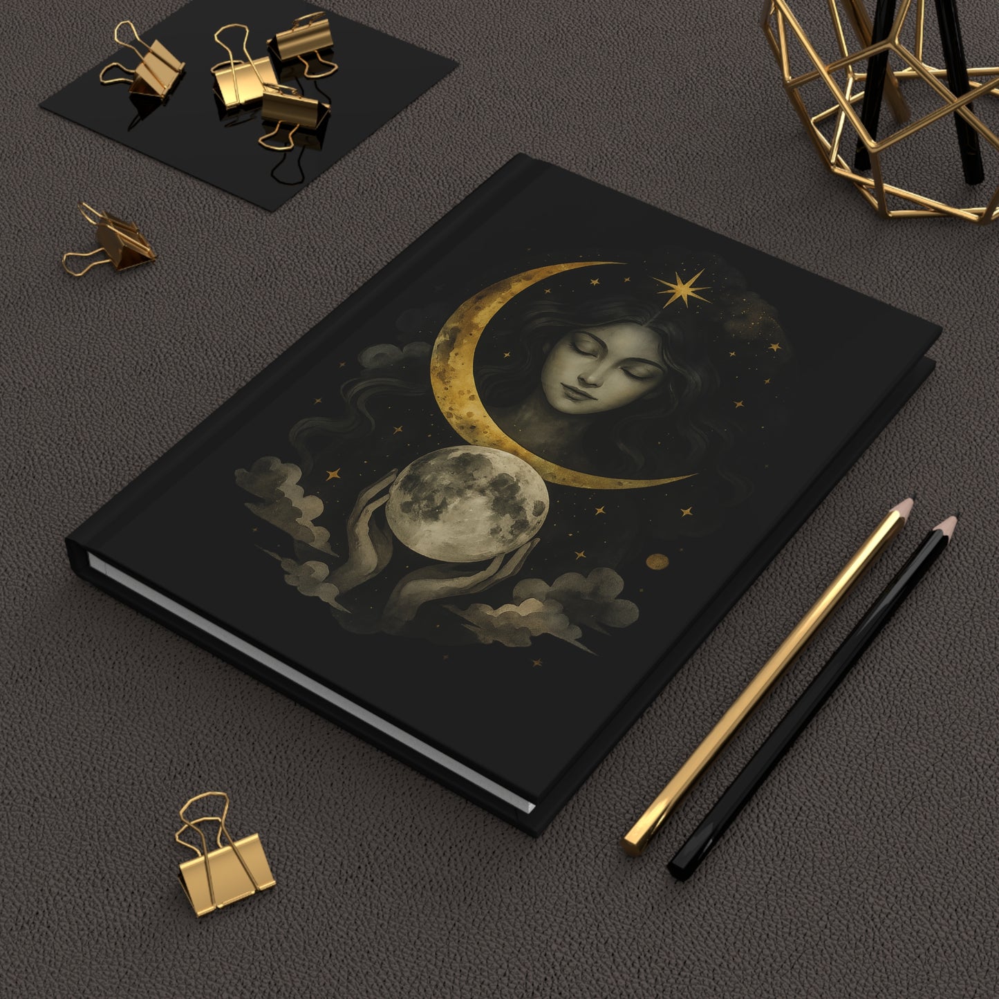 Celestial Goddess Hardcover Journal