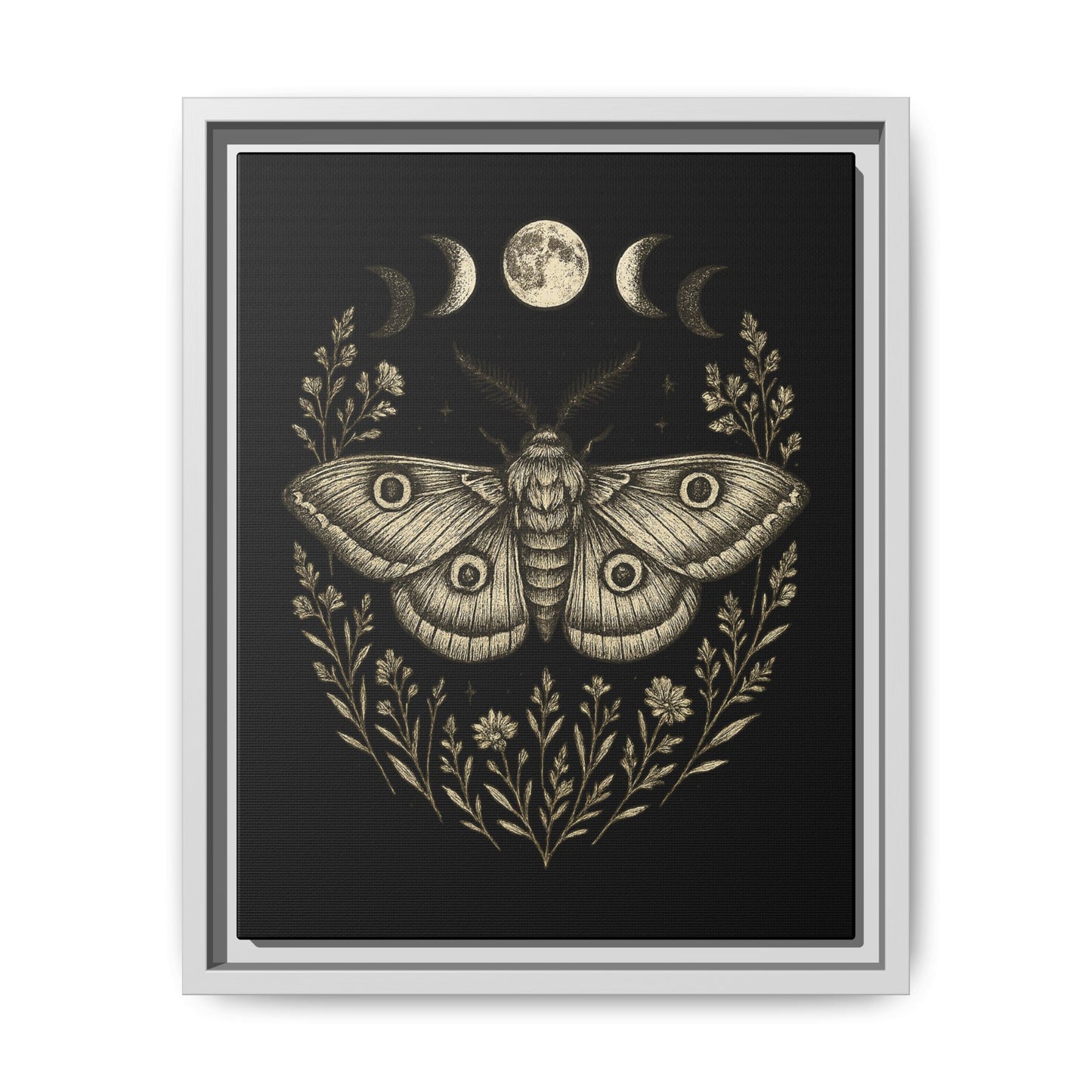 Bohemian Moth Wall Art