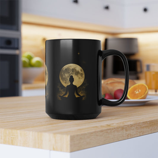 Meditative Moon Mug 15oz