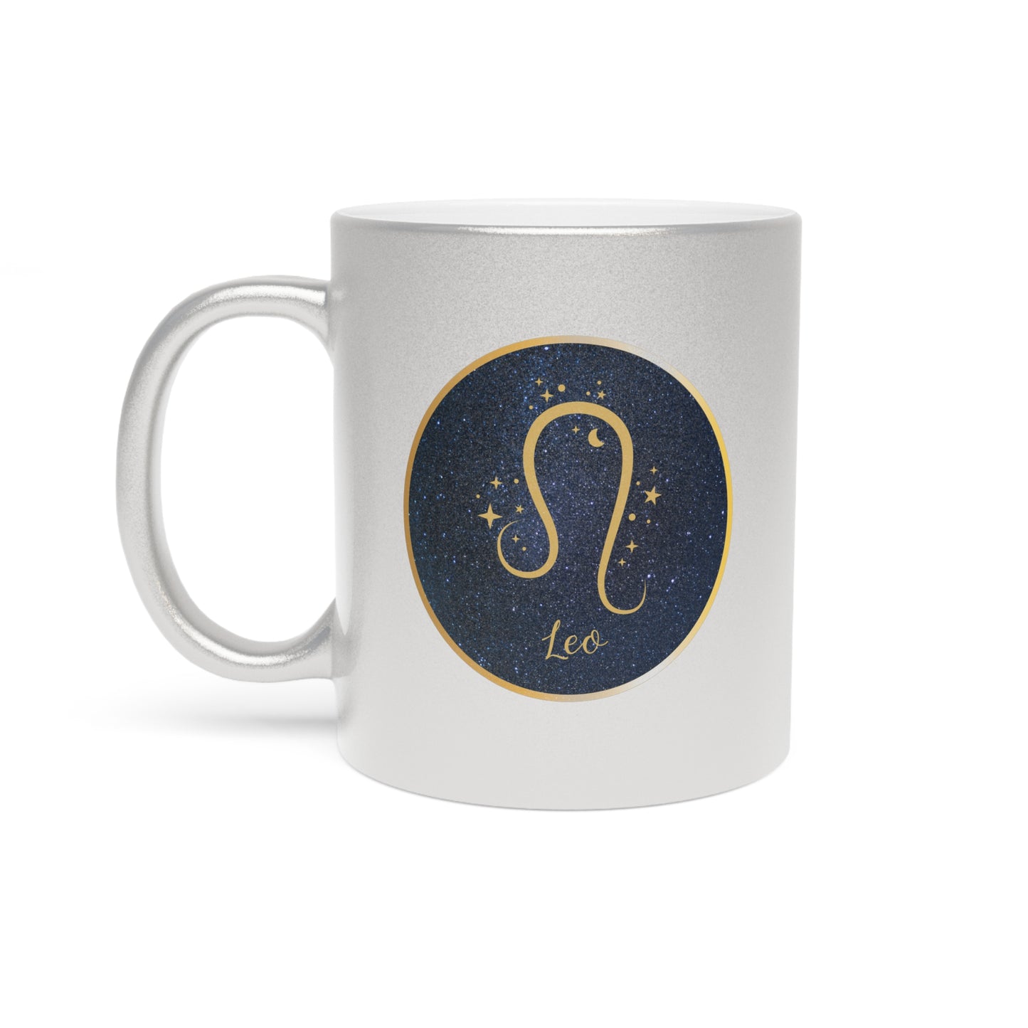 Leo 11oz Metallic Mug