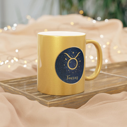 Taurus 11oz Metallic Mug
