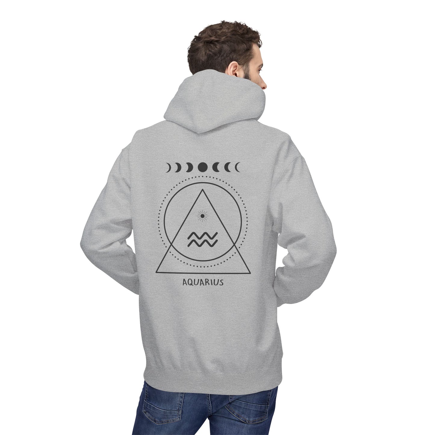 Aquarius Unisex Fleece Hoodie