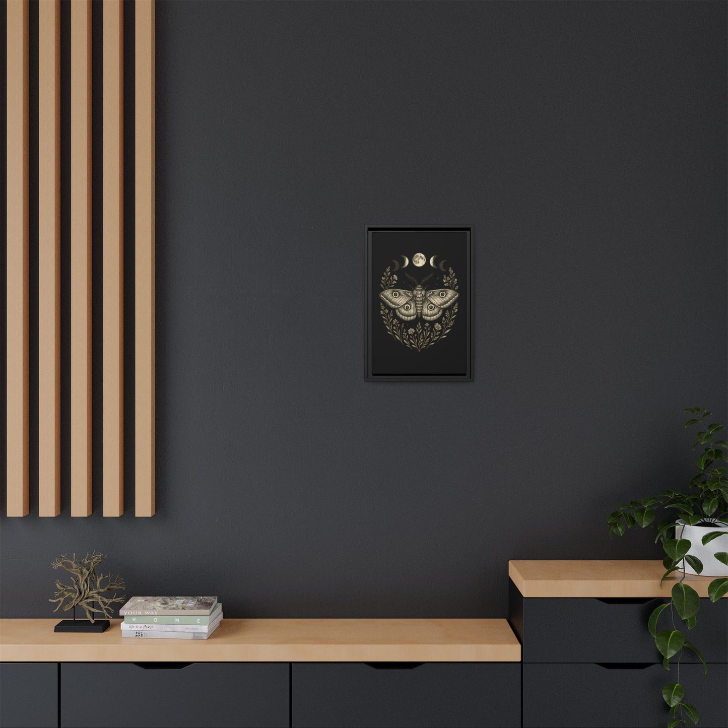 Bohemian Moth Wall Art
