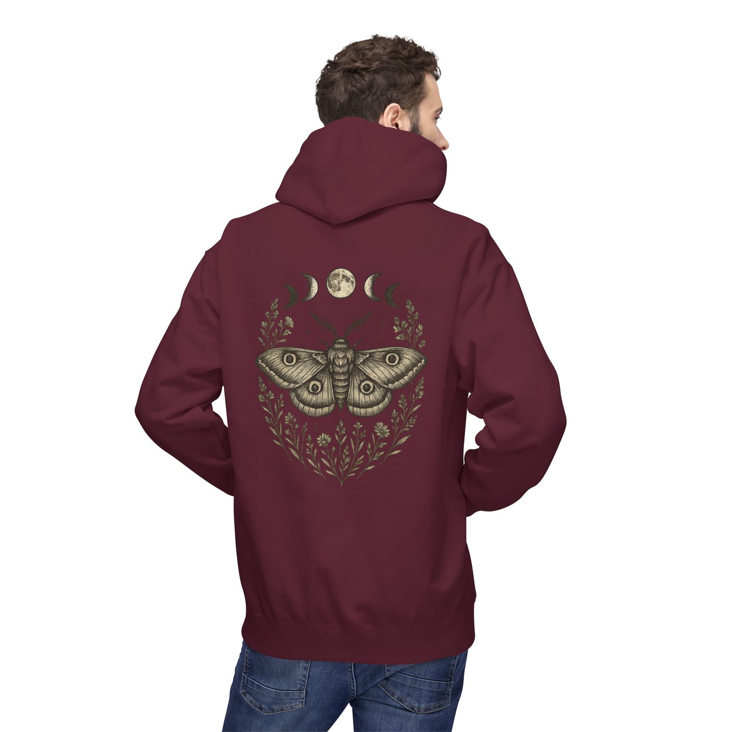 Mystical Moth Hoodie Unisex